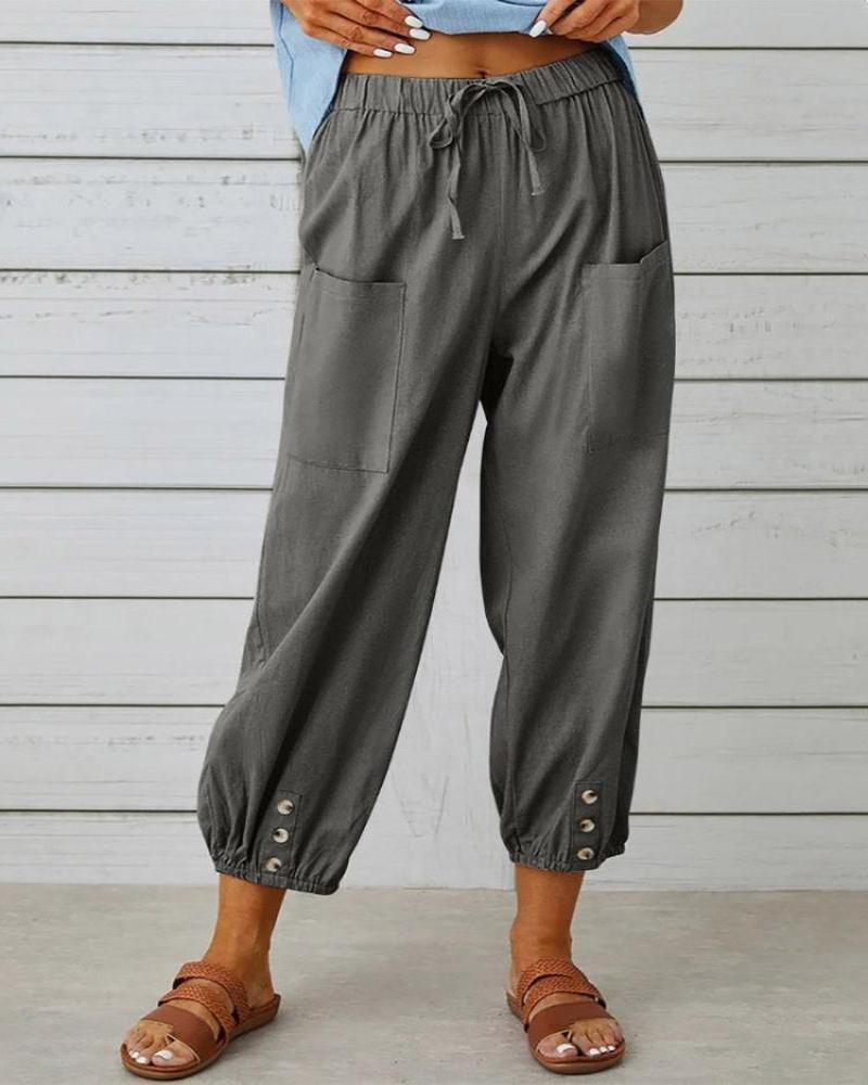 Angelina™ | Casual Cotton Pants