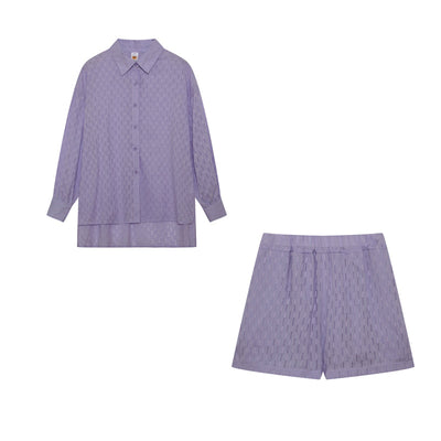 Maude | Trendy Shirt & Shorts Ensemble