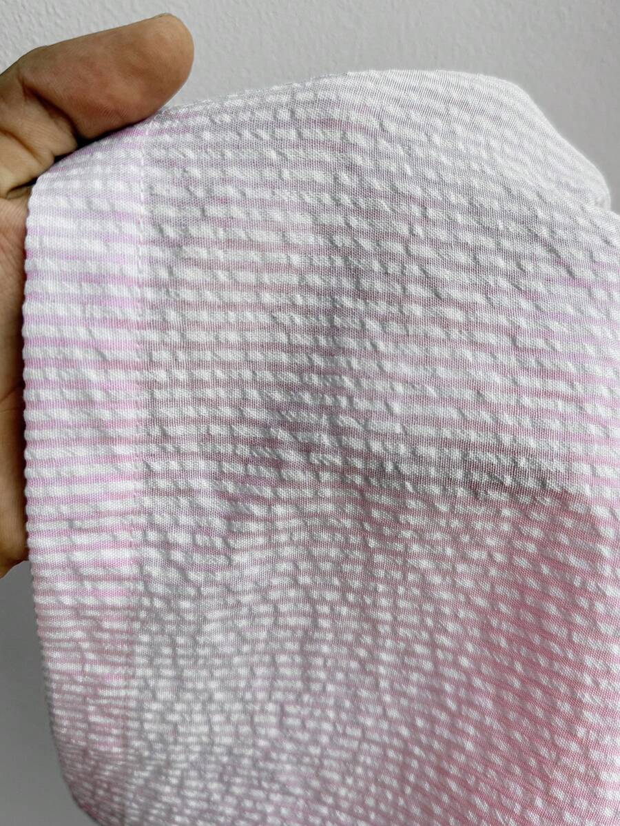 Flirla Pink Cotton Drawstring Waist Straight Leg Pants, Fashion Casual Home Wear For Women, Spring