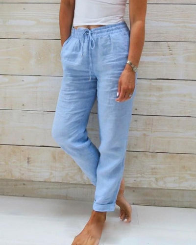 Sarah™ | Linen Pants