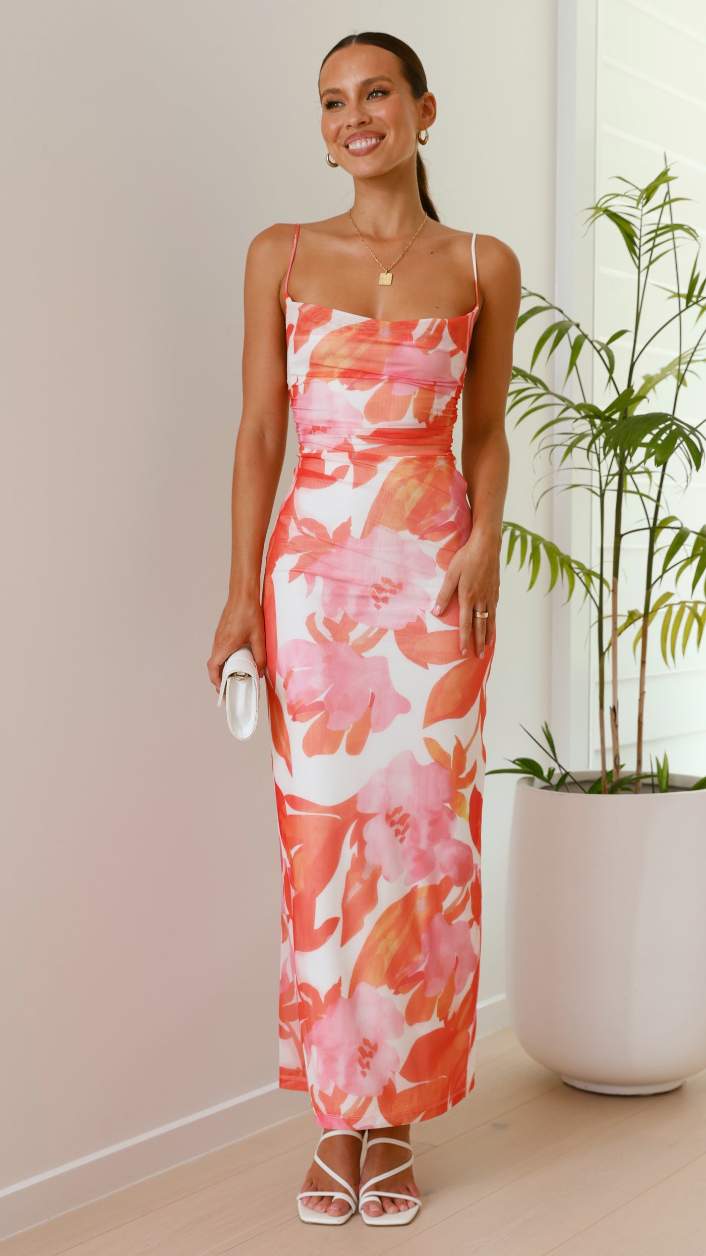 Ashley - Floral Maxi Dress