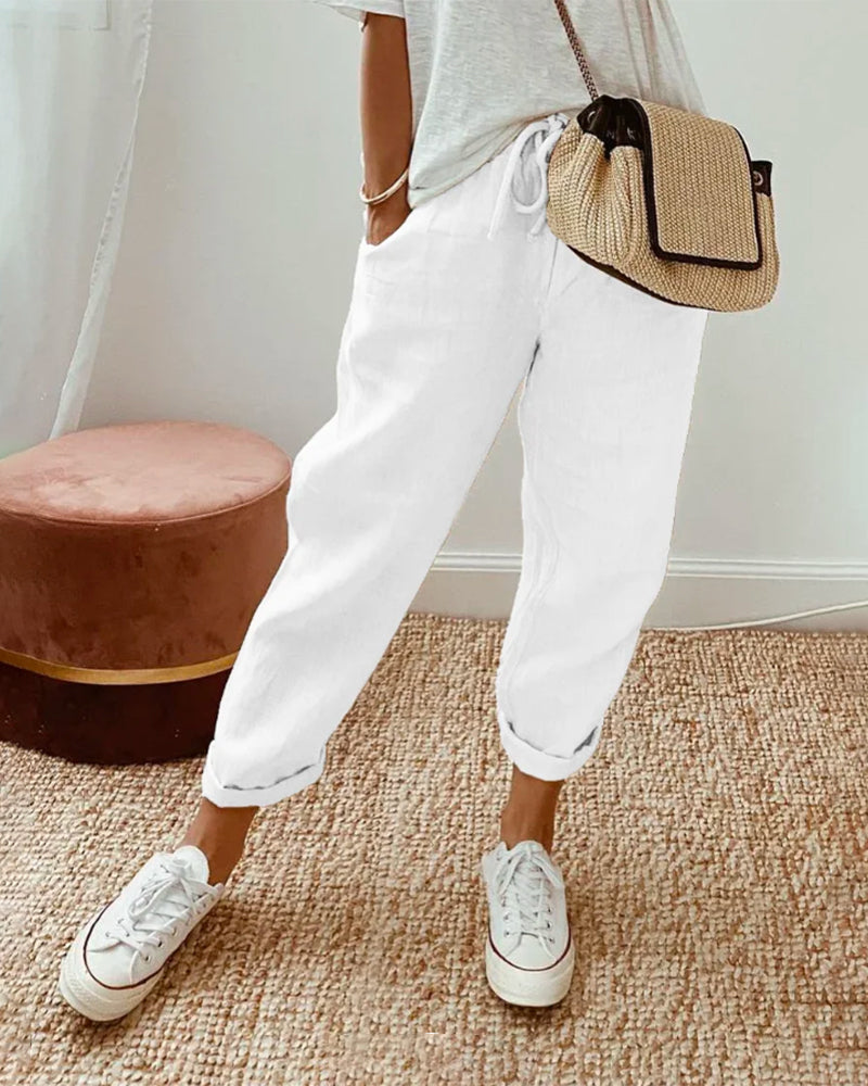 Holly™ | Linen Pants