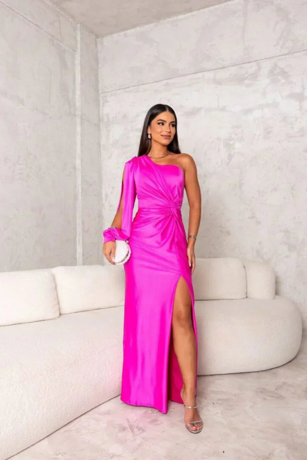Alison™ | Elegant Slit Maxi Dress