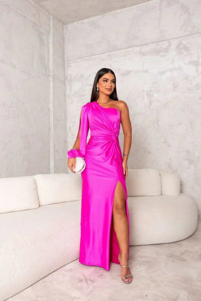 Alison™ | Elegant Slit Maxi Dress