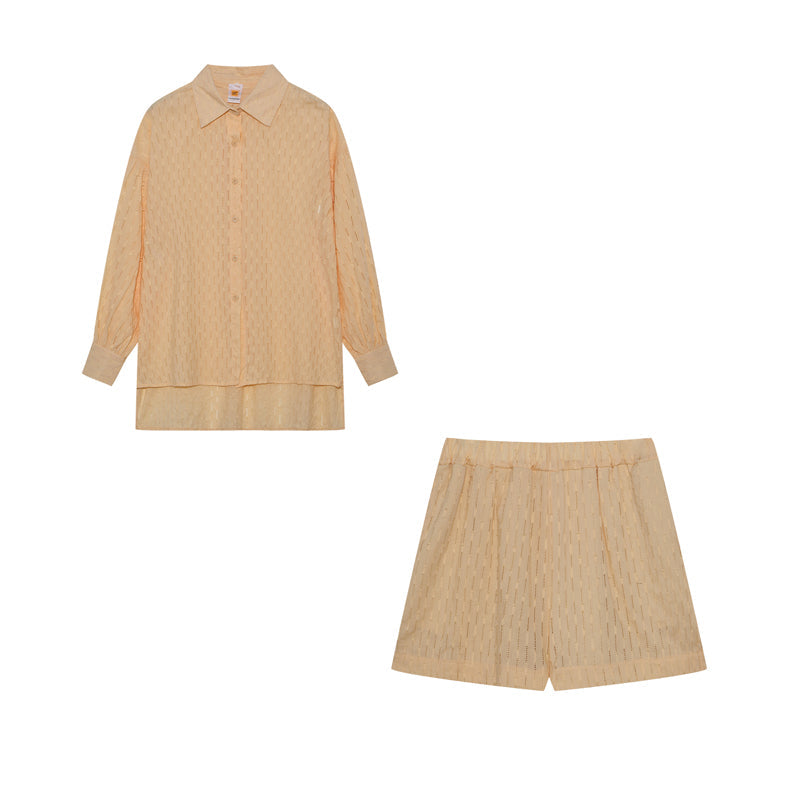 Maude | Trendy Shirt & Shorts Ensemble