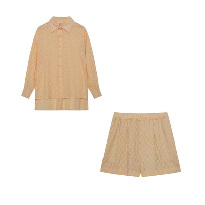 Maude | Trendy Shirt & Shorts Ensemble