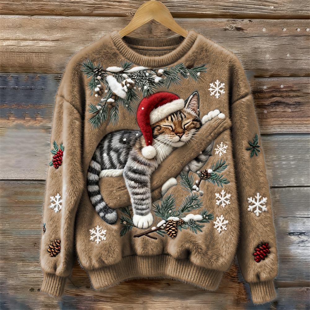 Christmas Sweater for Cats™