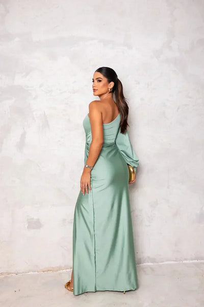 Alison™ | Elegant Slit Maxi Dress