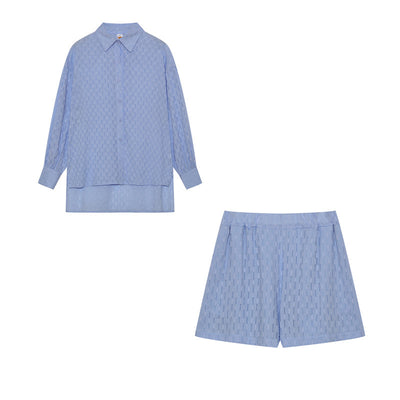 Maude | Trendy Shirt & Shorts Ensemble