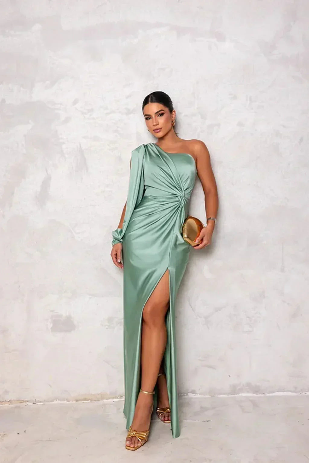 Alison™ | Elegant Slit Maxi Dress