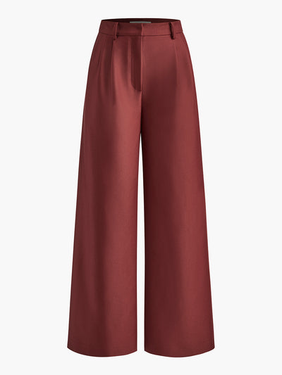 Streamlined Wide Leg Pants