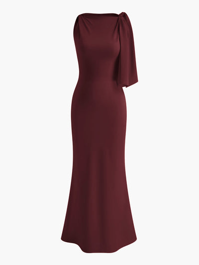 Adored Twist-Front Gown