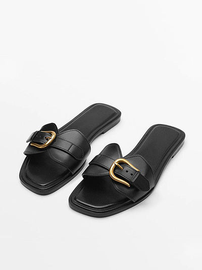 Adjustable Buckle Sandals