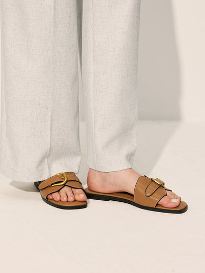 Adjustable Buckle Sandals