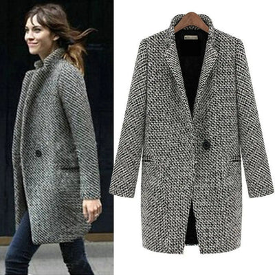 Linda™ | Long Wool Coat