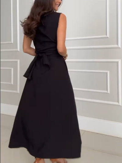 Romaine - Elegant Dress with Belly Coverage