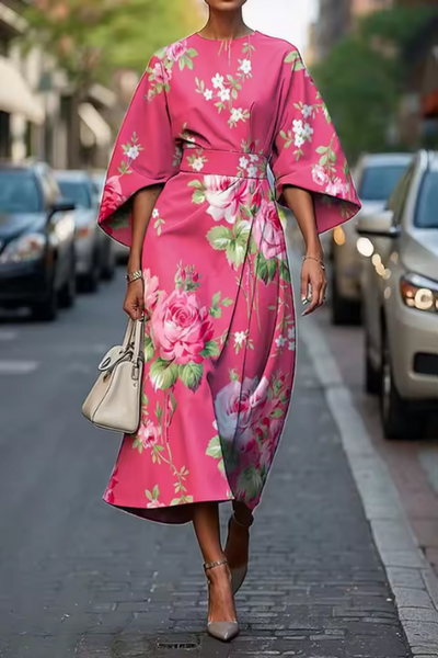 Celeste - Elegant Floral Dress