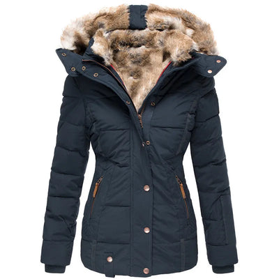 Auroa™ | Winter Coat with Faux Fur Lining