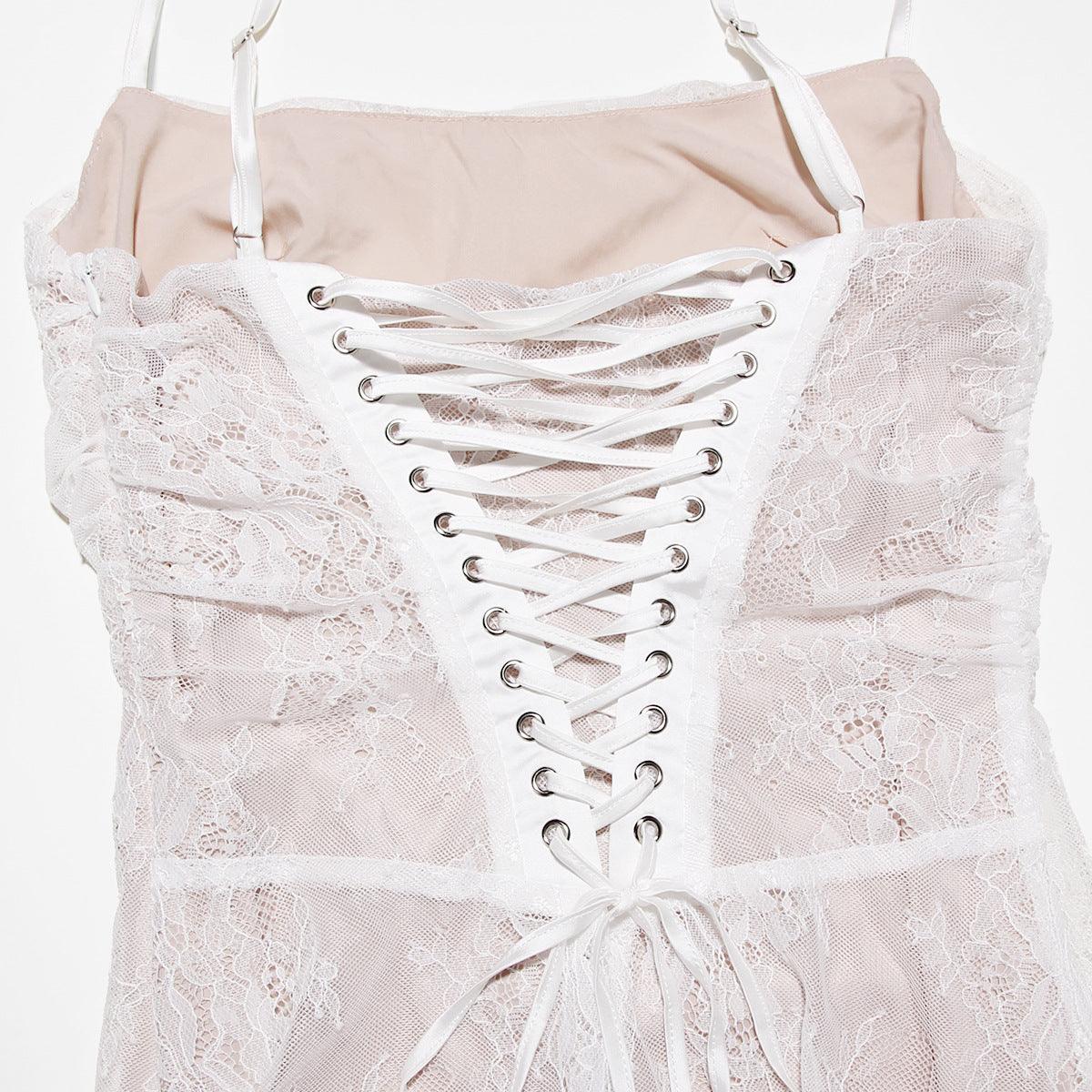 CELESTE - Lace Maxi Dress