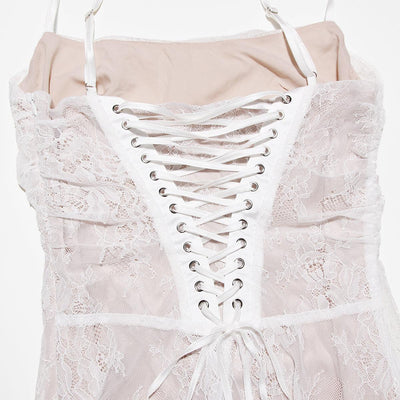 CELESTE - Lace Maxi Dress