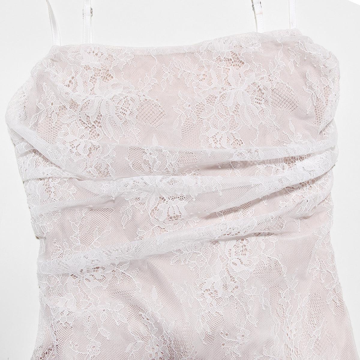 CELESTE - Lace Maxi Dress