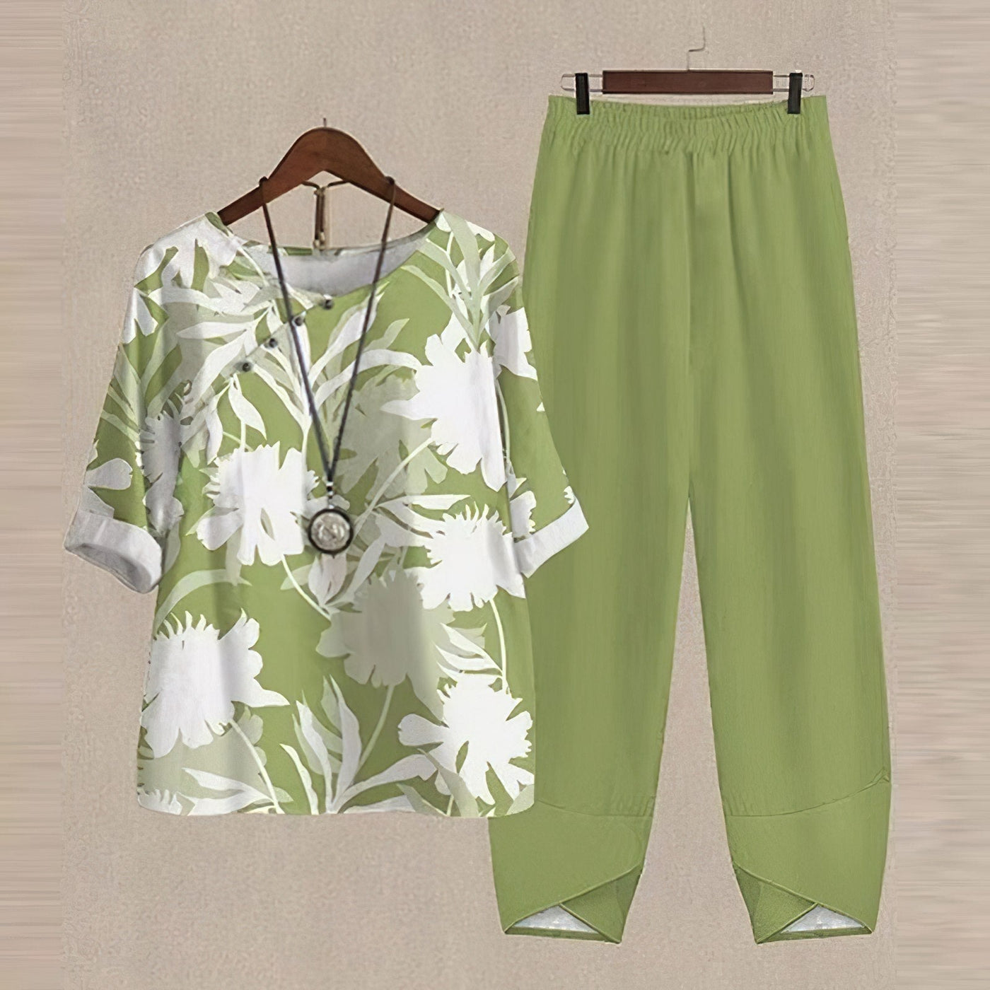 Liv - Elegant and Comfortable Shirt and Trouser Set