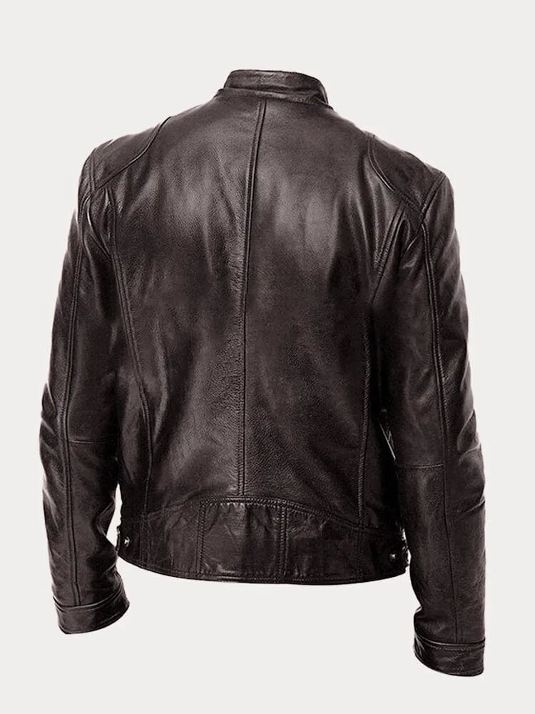 James™ | Stylish Leather Jacket
