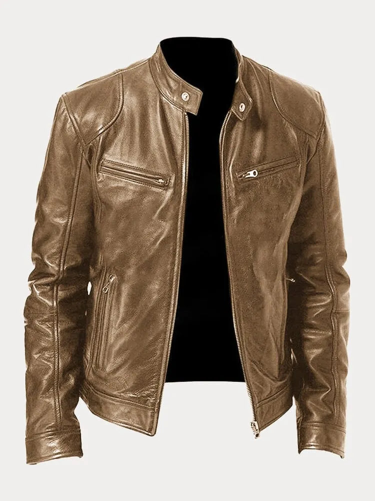 James™ | Stylish Leather Jacket