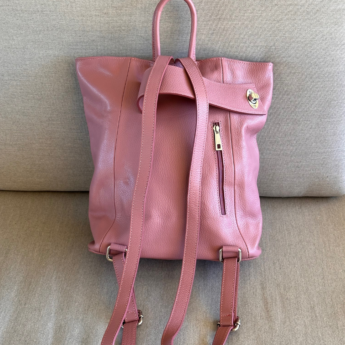 Viola | Leather Backpack