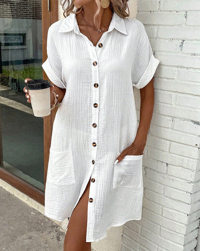 Melissa™ | Linen Dress