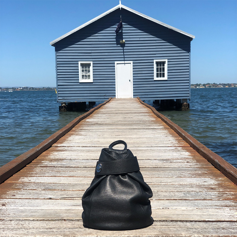 Viola | Leather Backpack