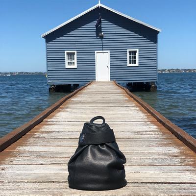 Viola | Leather Backpack