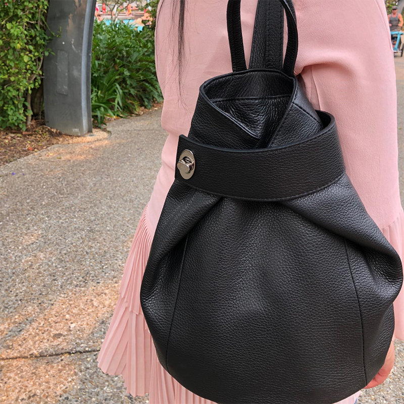 Viola | Leather Backpack