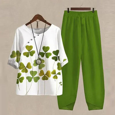 Liv - Elegant and Comfortable Shirt and Trouser Set