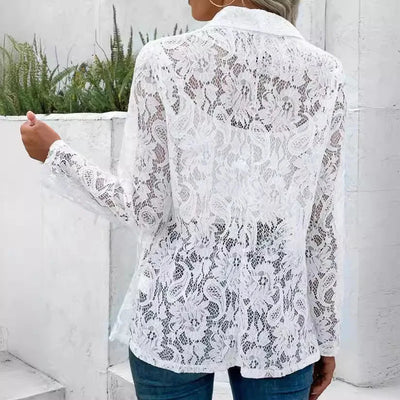 Ivy™ |  Elegant Lace Blazer