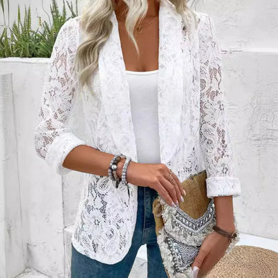Ivy™ |  Elegant Lace Blazer