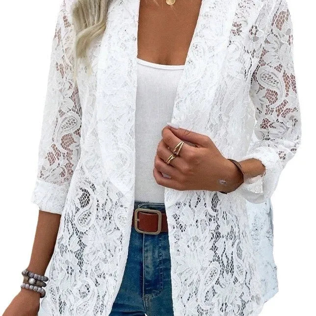 Ivy™ |  Elegant Lace Blazer