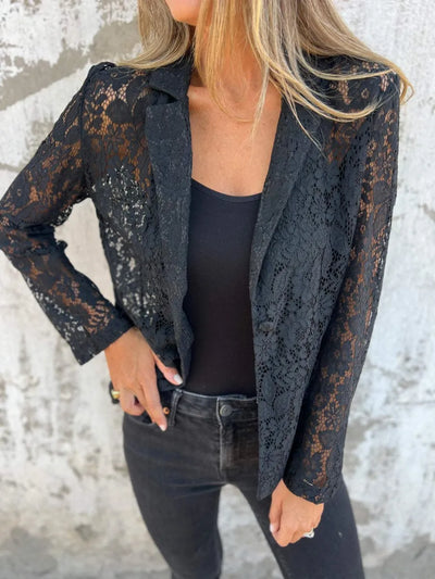 Ivy™ |  Elegant Lace Blazer