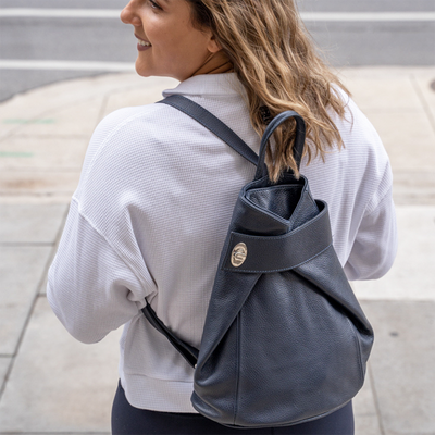 Viola | Leather Backpack