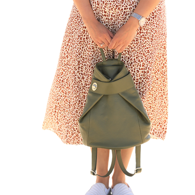 Viola | Leather Backpack