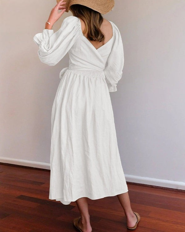 Bente™ | Light Fabric French Dress