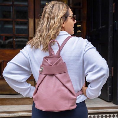 Viola | Leather Backpack
