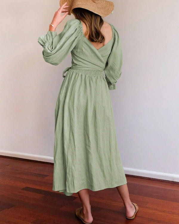 Bente™ | Light Fabric French Dress