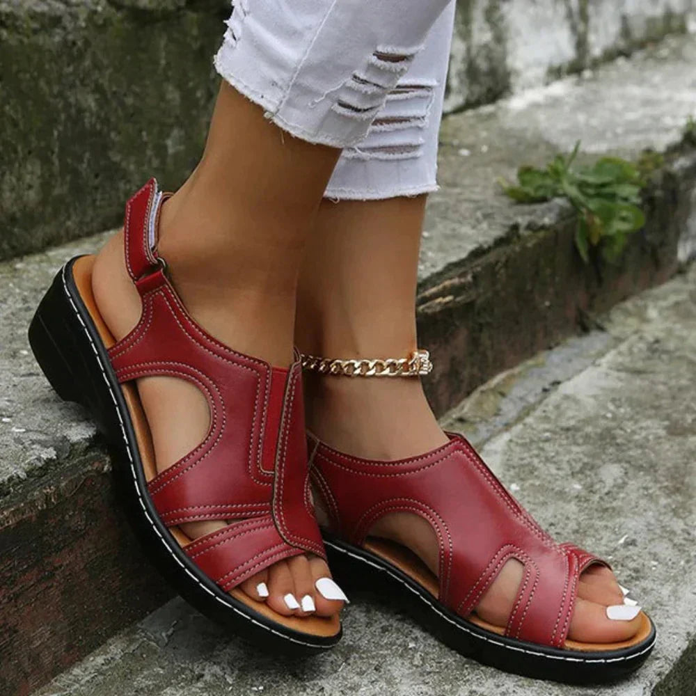 Jolie™ | Orthopedic Leather Sandals