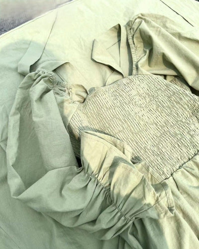 Bente™ | Light Fabric French Dress