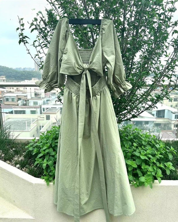 Bente™ | Light Fabric French Dress