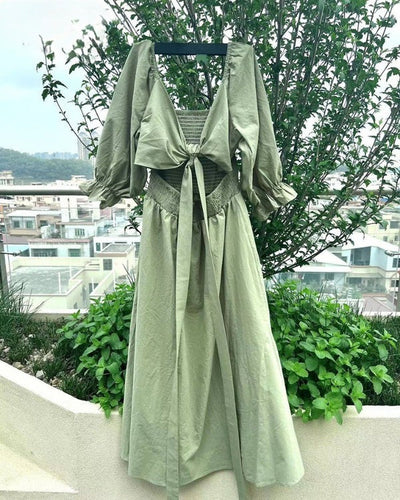 Bente™ | Light Fabric French Dress