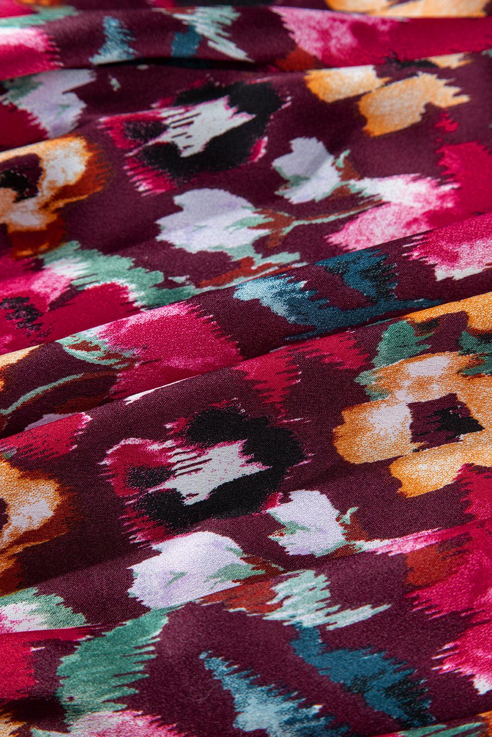 Yara™ | Layered Dress with Flowers and Ruffles